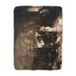 Courbet, Gustave - The Painter’s Studio (1855) - Sherpa Fleece Blanket
