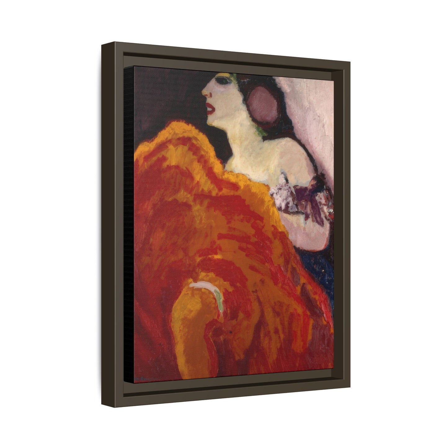 Van Dongen, Kees - The Red Dancer (1907) - Matte Canvas, Framed