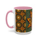 Pacio, Adam - Monarch Butterfly Mandala - Colorful Accent Mugs