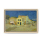 Van Gogh, Vincent - The Yellow House (1888) - Matte Canvas, Framed