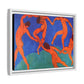 Matisse, Henri - Dance (II) (1910) - Matte Canvas, Framed