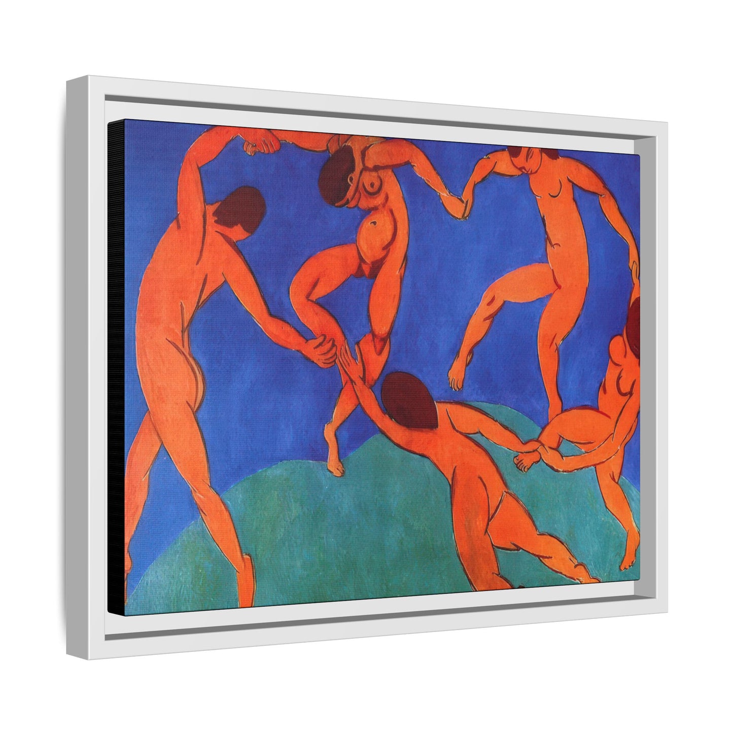 Matisse, Henri - Dance (II) (1910) - Matte Canvas, Framed