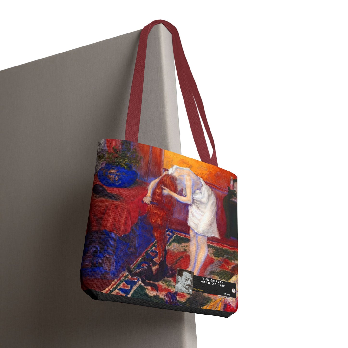 Ranson, Paul - The Golden Head of Hair (1909) - Tote Bag
