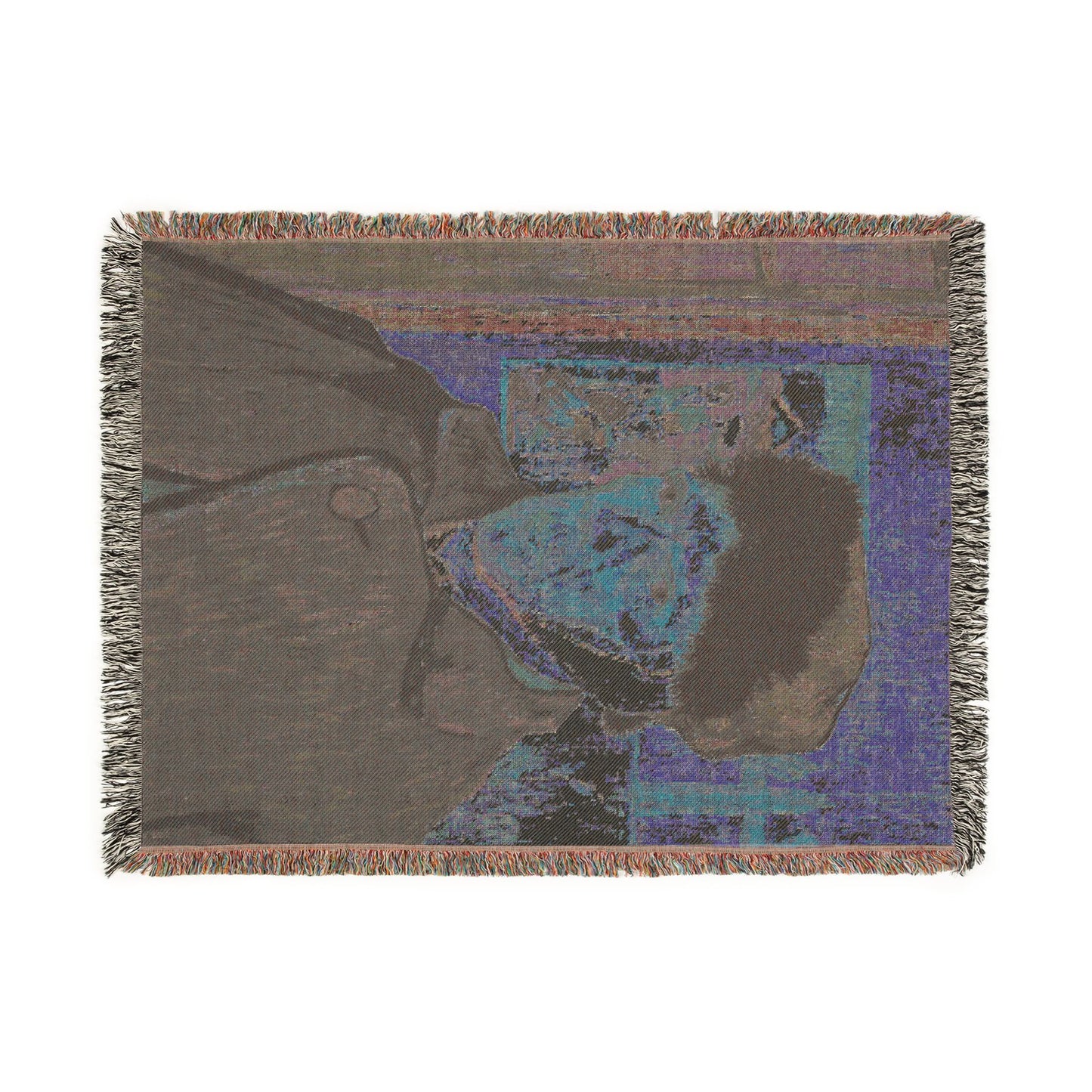 Van Gogh, Vincent - Self Portrait with Bandaged Ear (1889) - Woven Blanket