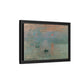 Monet, Claude - Impression, Sunrise (1872) - Matte Canvas, Framed