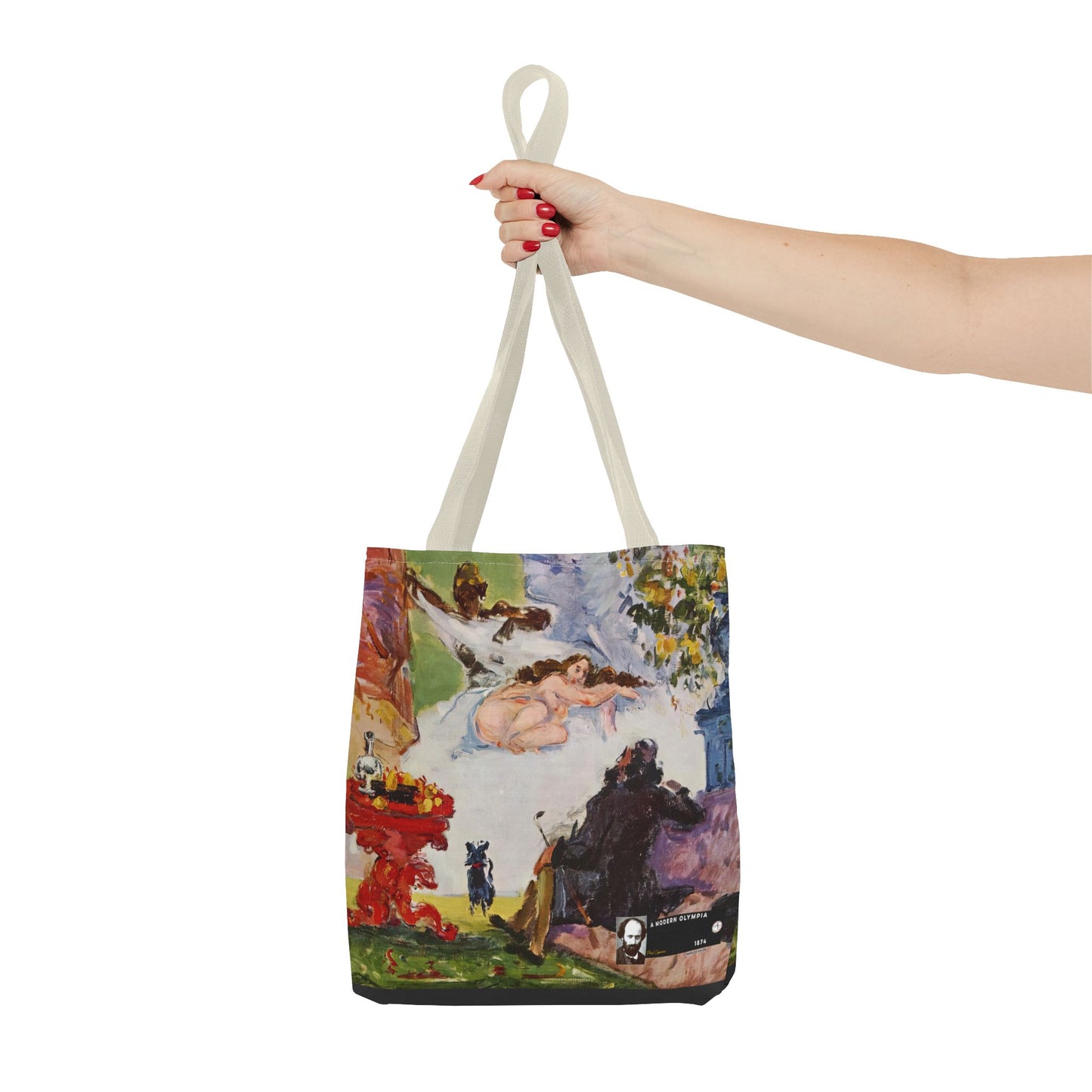 Cézanne, Paul - A Modern Olympia (1874) - Tote Bag