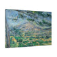 Cézanne, Paul - Mont Sainte-Victoire with Large Pine (1887) - Canvas Block, unframed