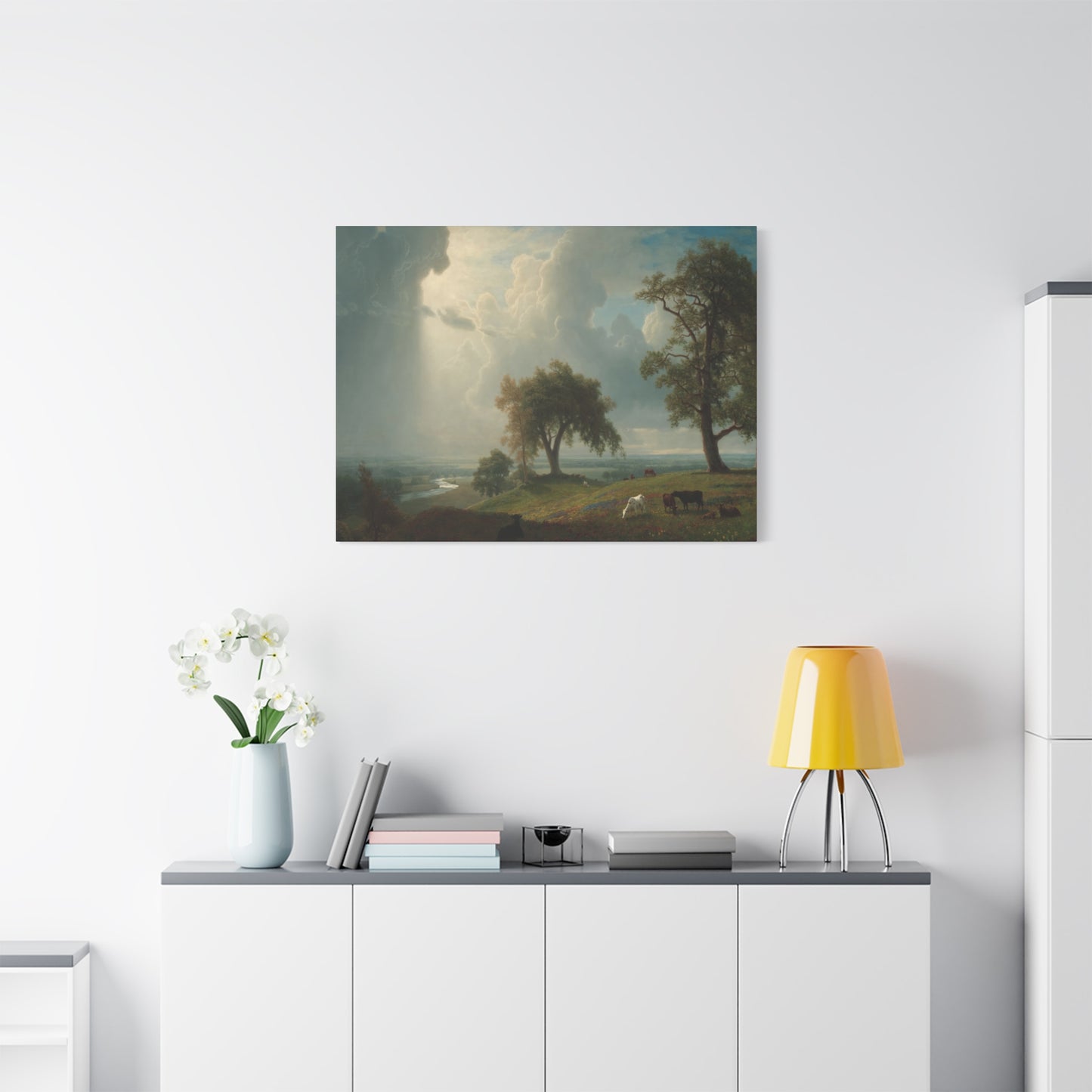 Bierstadt, Albert - California Spring (1875) - Canvas Block, unframed