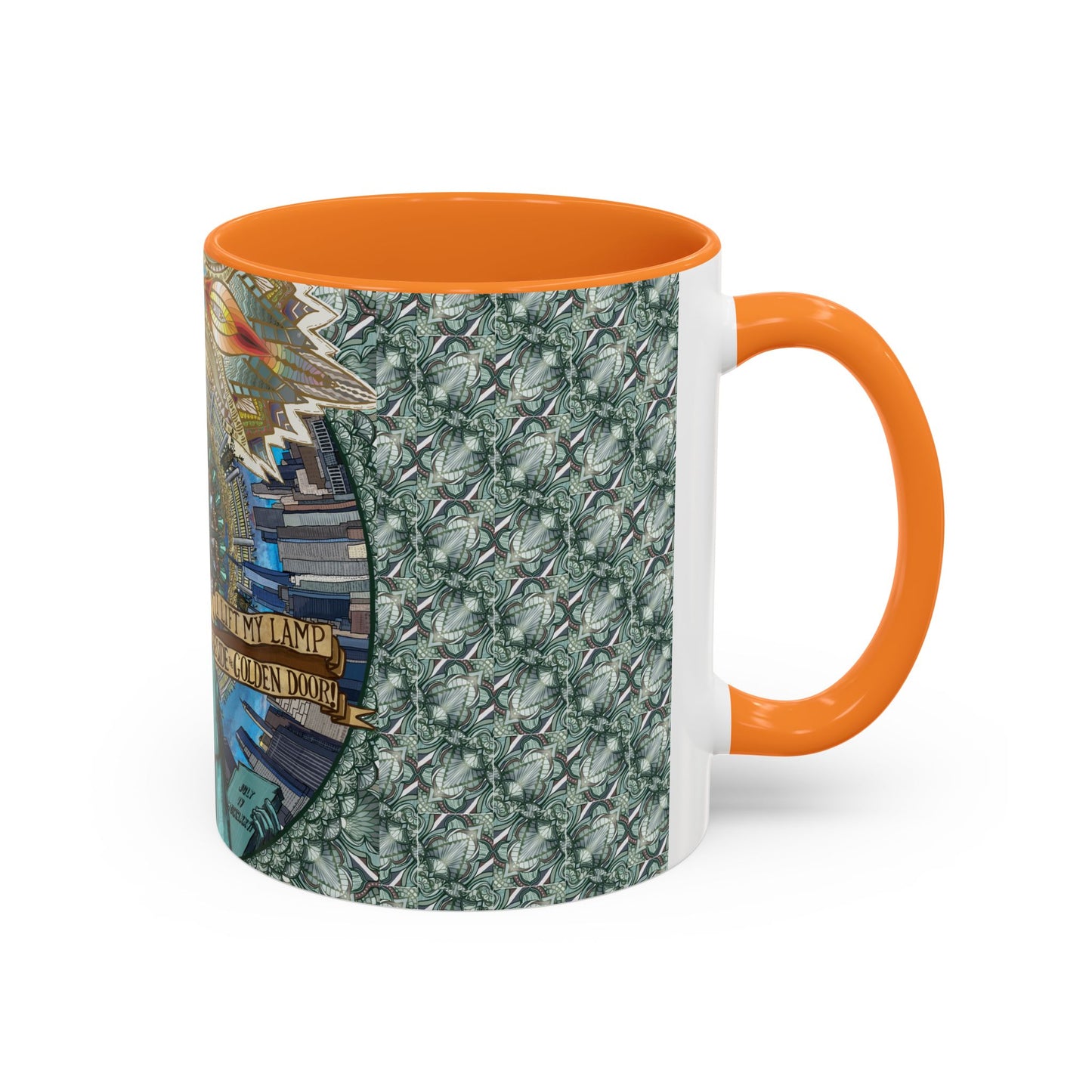 Pacio, Adam - Liberty Mandala - Colorful Accent Mugs