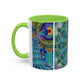 Pacio, Adam - Melek Taus Mandala - Colorful Accent Mugs