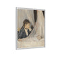 Morisot, Berthe - The Cradle (1872) - Matte Canvas, Framed