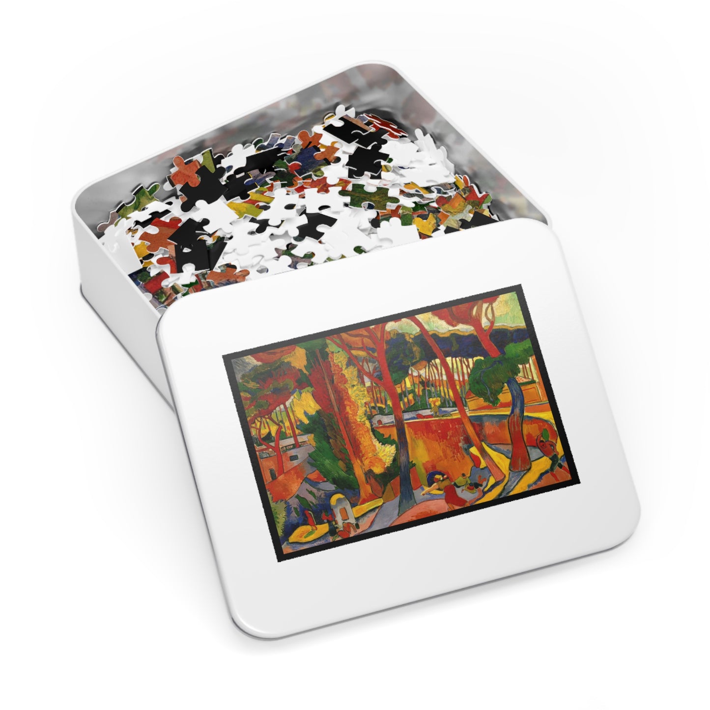 Derain, André - The Turning Road, L’Estaque (1906) - 1000pc Jigsaw Puzzle