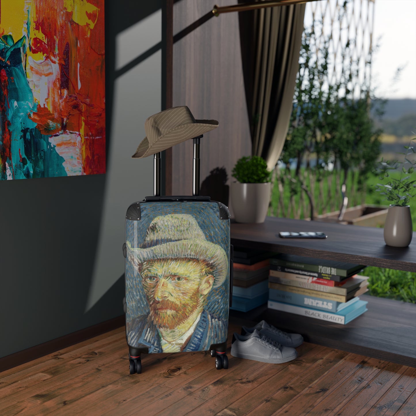 Van Gogh, Vincent - Self-Portrait with Grey Felt Hat (1887) - Suitcase