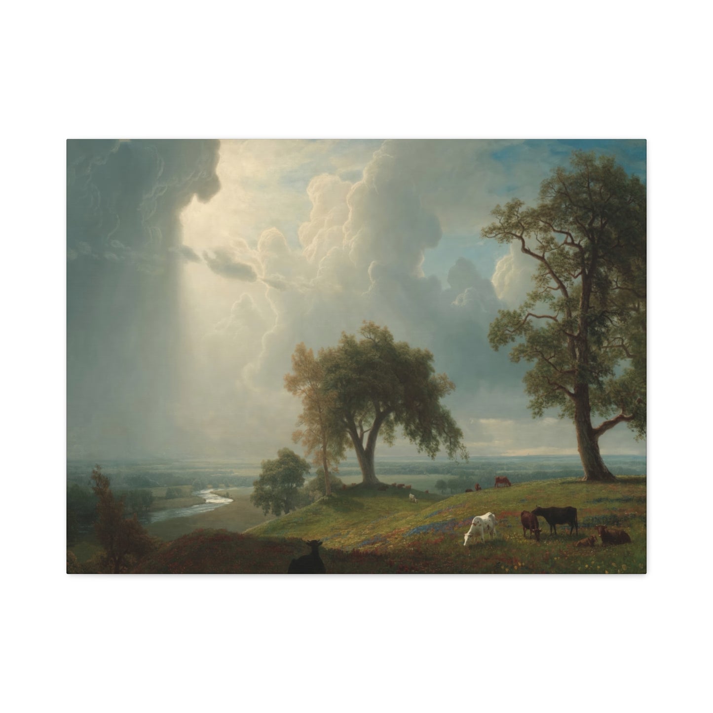 Bierstadt, Albert - California Spring (1875) - Canvas Block, unframed