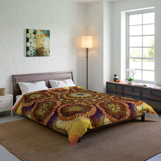 Lion Summer Mandala - Comforter