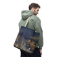 Pissarro, Camille - The Boulevard Montmartre At Night (1897) - Tote Bag