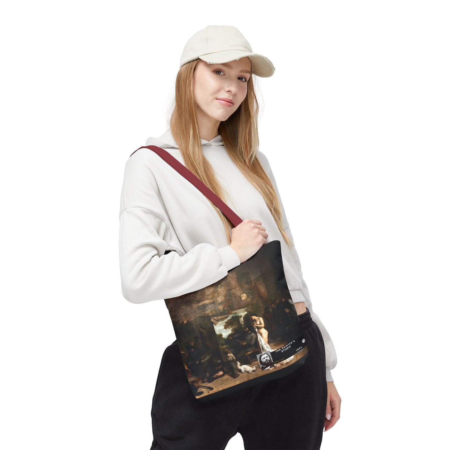 Courbet, Gustave - The Painter’s Studio (1855) - Tote Bag