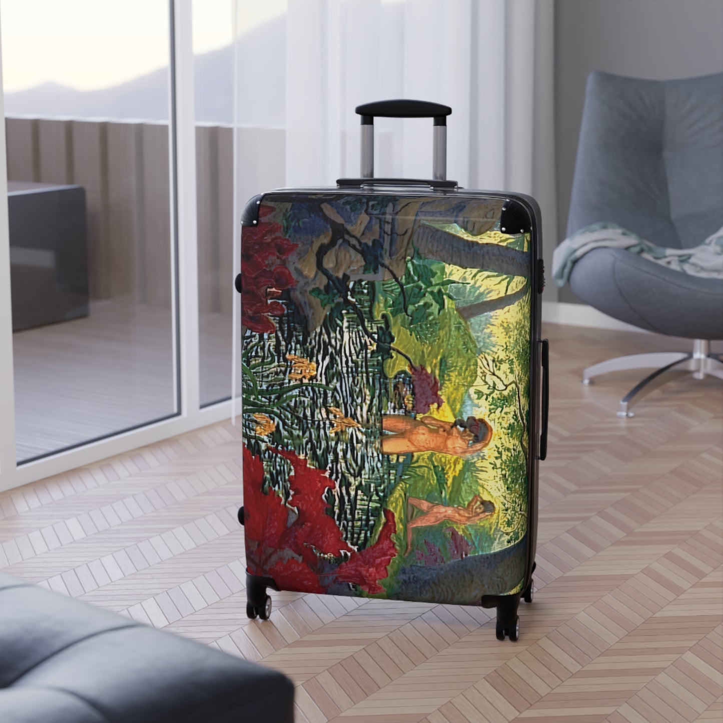 Ranson, Paul - The Lotus Bather (1906) - Suitcase