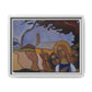 Filiger, Charles - Virgin and Two Angels (1895) - Matte Canvas, Framed