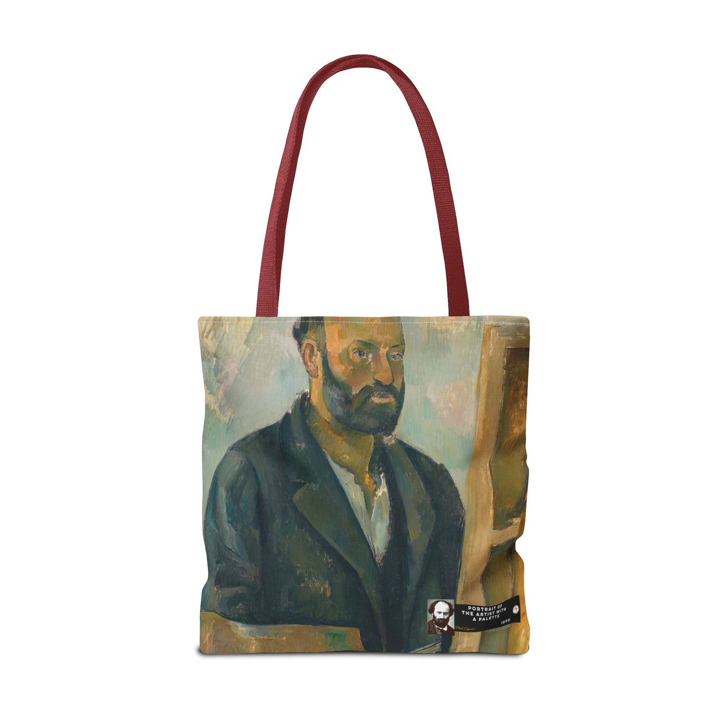 Cézanne, Paul - Portrait of the Artist with a Palette (1890) - Tote Bag
