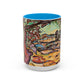 Braque, Georges - Olive Tree near L'Estaque (1906) - Colorful Accent Mugs