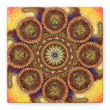 Lion Summer Mandala A - Canvas
