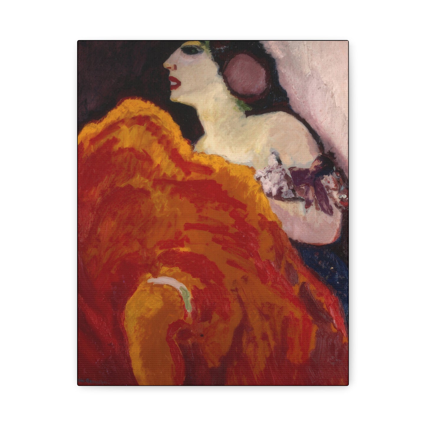 Van Dongen, Kees - The Red Dancer (1907) - Canvas Block, unframed