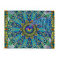 Melek Taus Mandala - Arctic Fleece Blanket