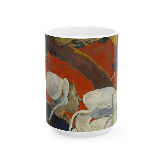 Gauguin, Paul - Vision of the Sermon (Jacob Wrestling with the Angel) (1888) - Ceramic Mug