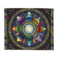 Mystic Jewel Mandala - Arctic Fleece Blanket