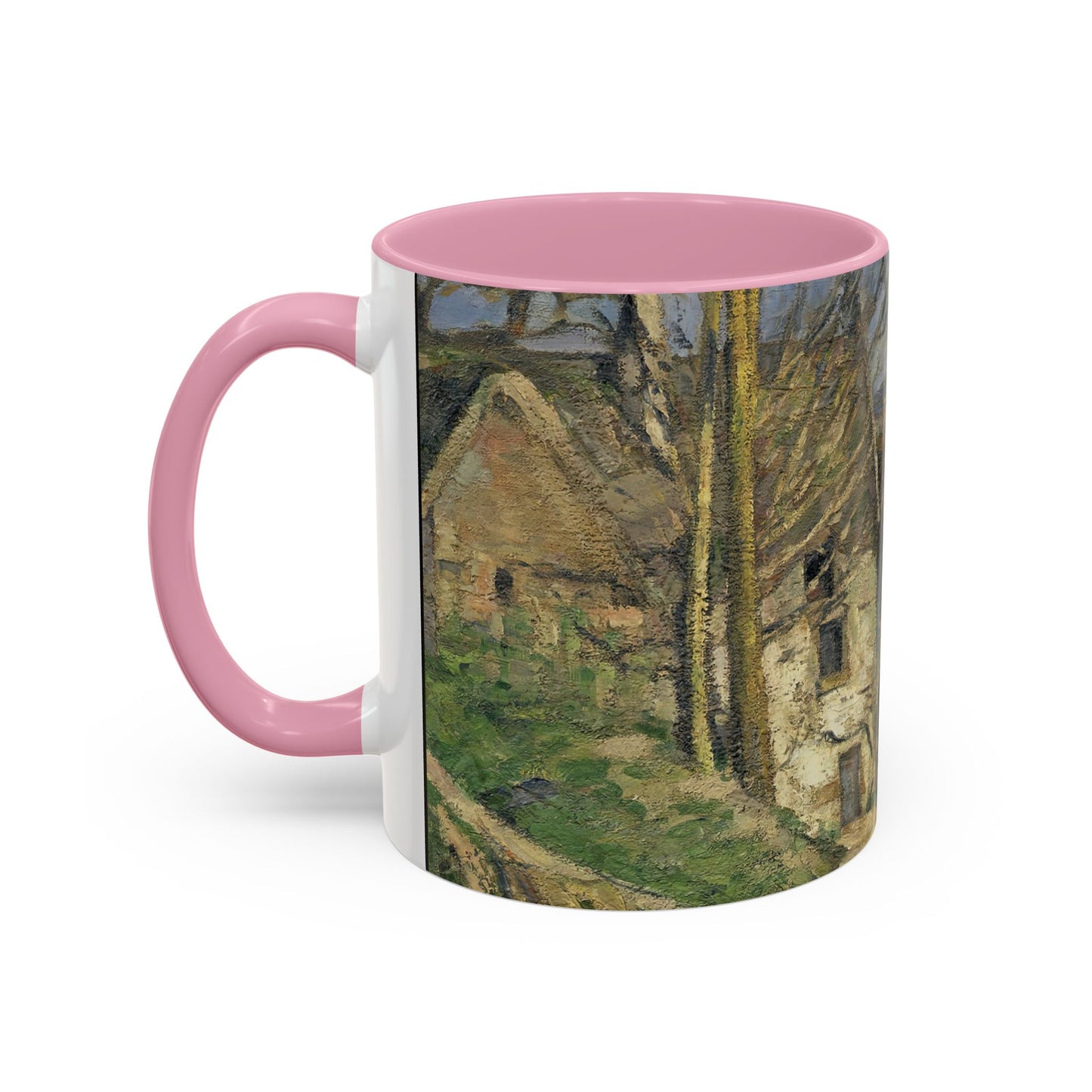 Cézanne, Paul - The House of the Hanged Man, Auvers-sur-Oise (1874) - Colorful Accent Mugs
