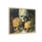 Cézanne, Paul - Pyramid of Skulls (1901) - Matte Canvas, Framed