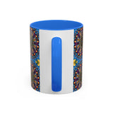 Emerald Arrows Mandala - Colorful Accent Mugs