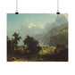 Bierstadt, Albert - Lake Lucerne (1858) - Satin Posters