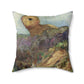Redon, Odilon - The Cyclops (1914) - Suede Square Pillow