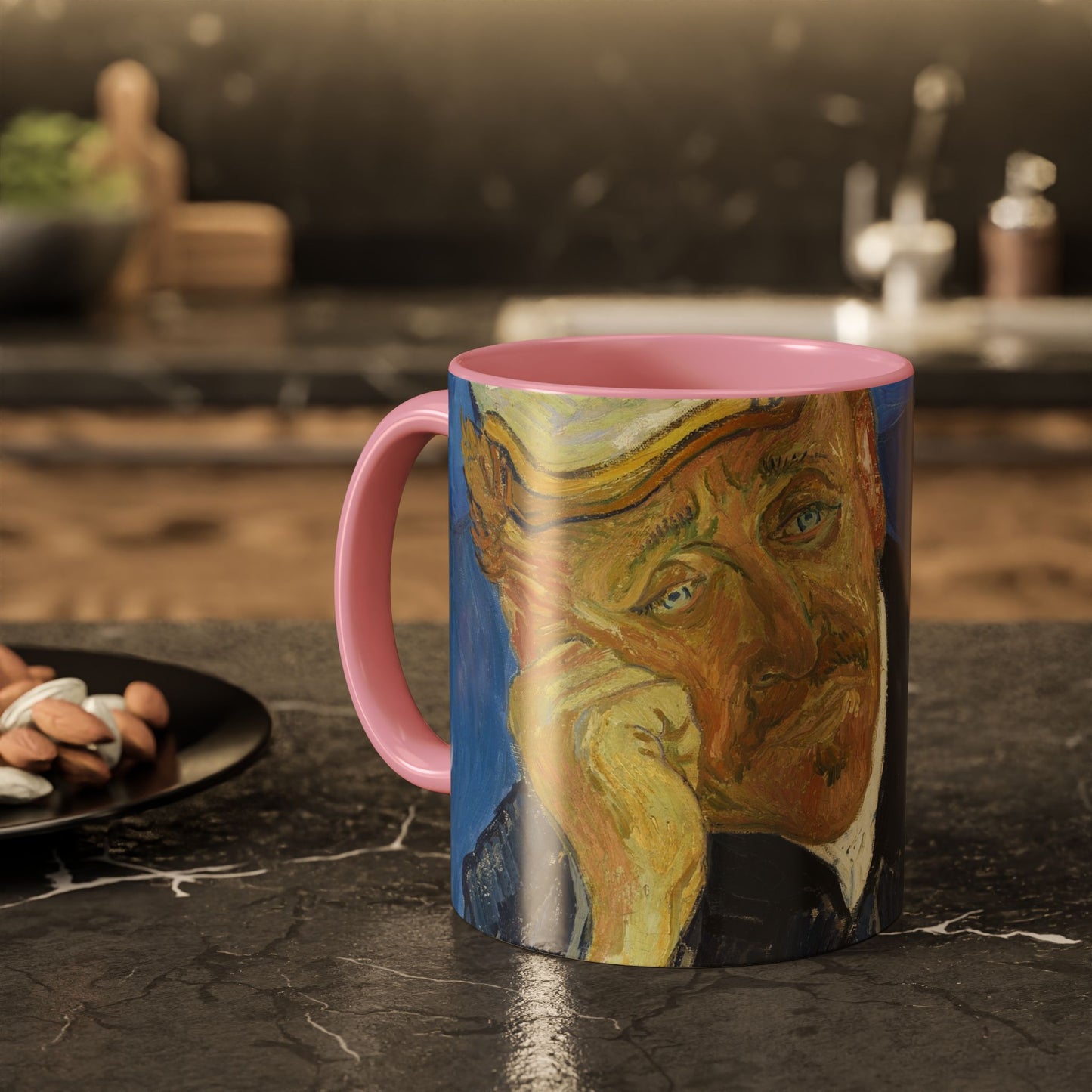 Van Gogh, Vincent - Portrait of Dr. Paul Gachet (1890) - Colorful Accent Mugs