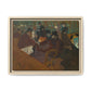 Toulouse-Lautrec, Henri - At the Moulin Rouge (1892) - Matte Canvas, Framed