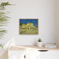 Van Gogh, Vincent - The Yellow House (1888) - Matte Canvas, Framed