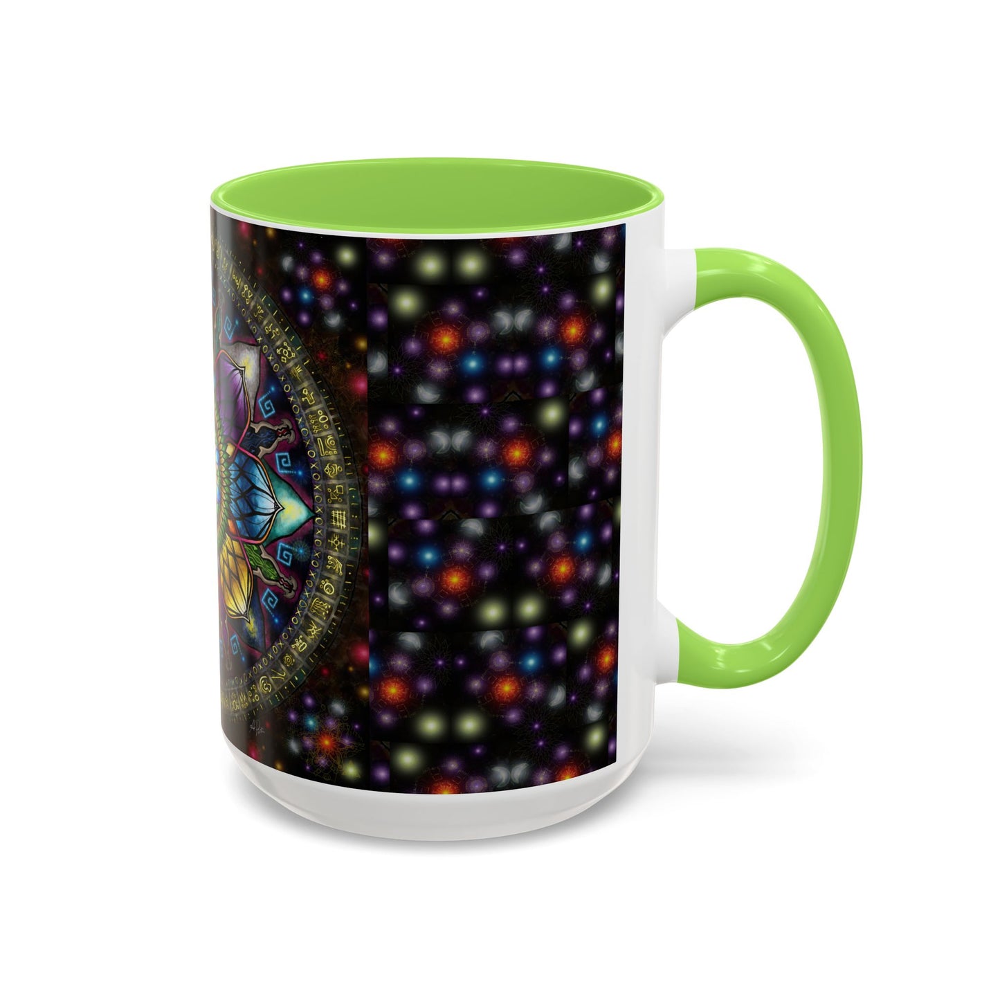 Pacio, Adam - Mystic Jewel Mandala - Colorful Accent Mugs