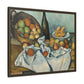 Cézanne, Paul - Basket of Apples (1893) - Matte Canvas, Framed