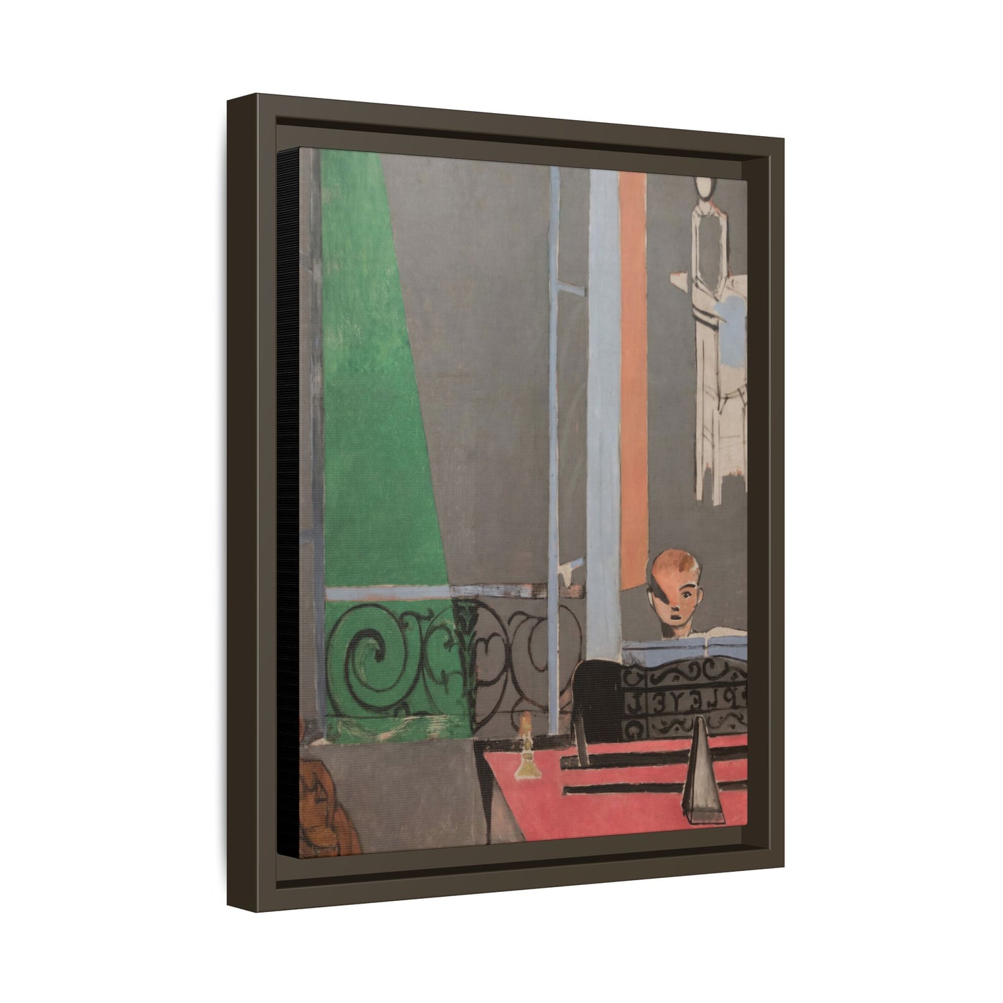 Matisse, Henri - Piano Lesson (1916) - Matte Canvas, Framed