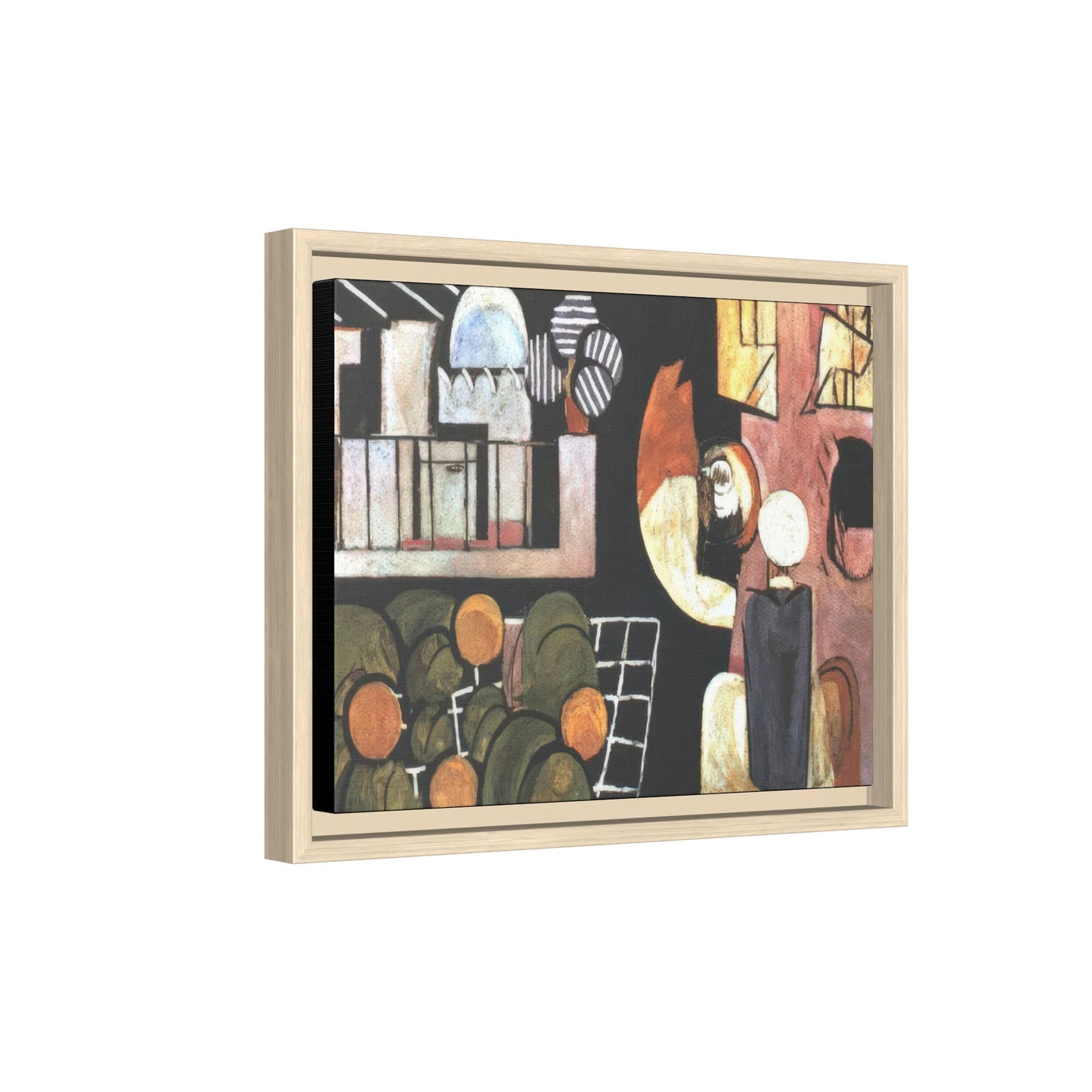 Matisse, Henri - The Moroccans (1916) - Matte Canvas, Framed