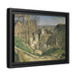 Cézanne, Paul - The House of the Hanged Man, Auvers-sur-Oise (1874) - Matte Canvas, Framed