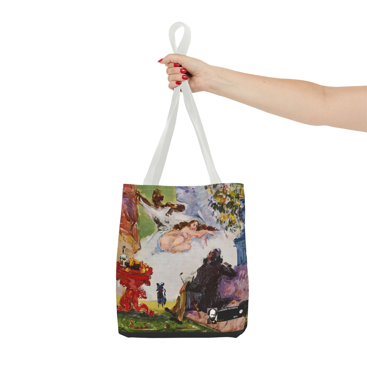 Cézanne, Paul - A Modern Olympia (1874) - Tote Bag