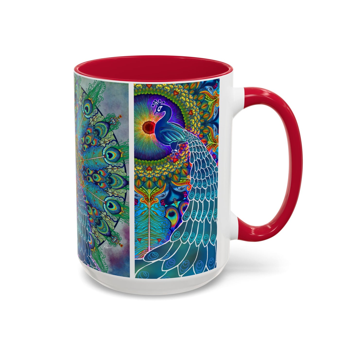 Pacio, Adam - Melek Taus Mandala - Colorful Accent Mugs