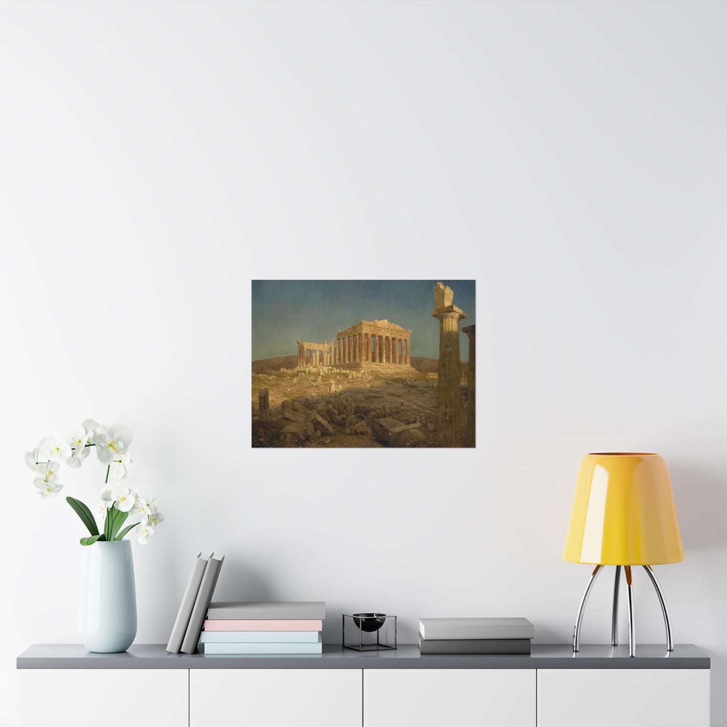Church, Frederic Edwin - The Parthenon  (1871) - Satin Posters