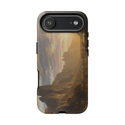 Bierstadt, Albert - Looking Down Yosemite Valley (1865) - Tough Phone Cases