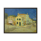 Van Gogh, Vincent - The Yellow House (1888) - Matte Canvas, Framed