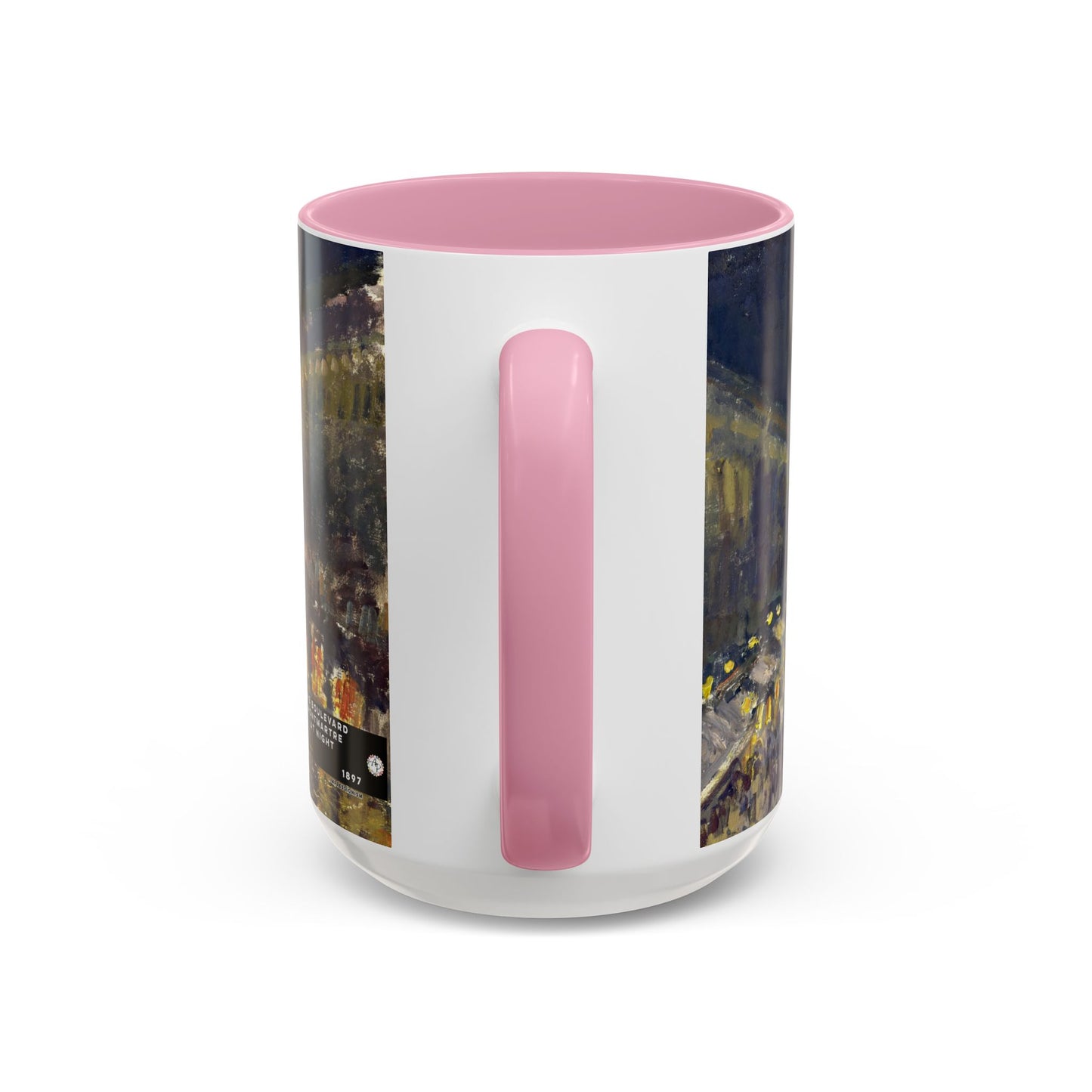 Pissarro, Camille - The Boulevard Montmartre At Night (1897) - Colorful Accent Mugs