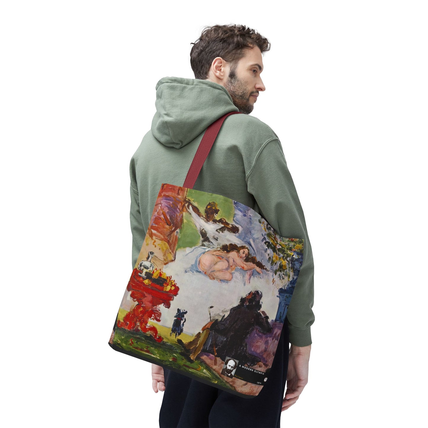 Cézanne, Paul - A Modern Olympia (1874) - Tote Bag